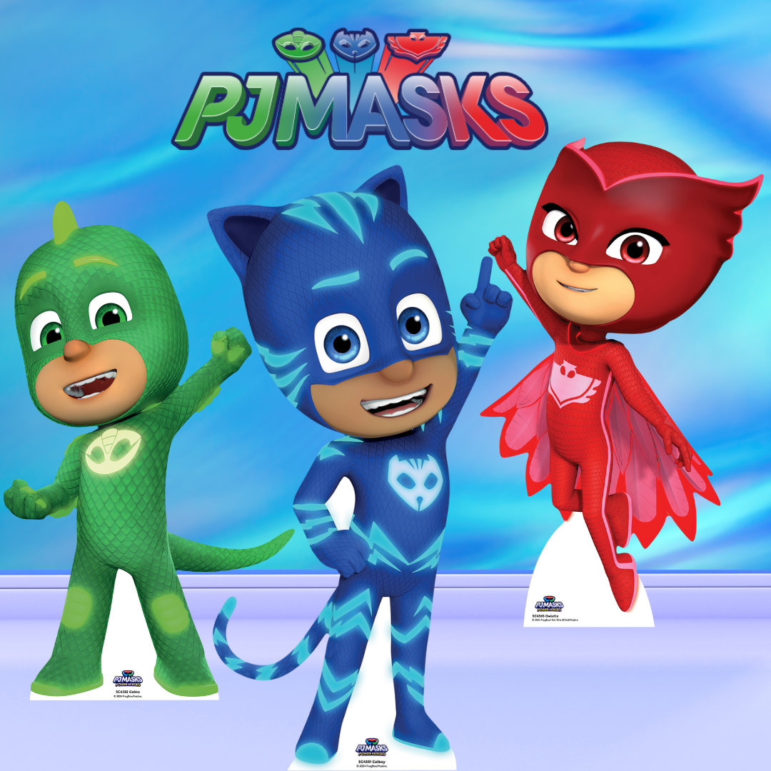 SC4503 PJ Masks Owlette Cardboard Cut Out Height 85cm
