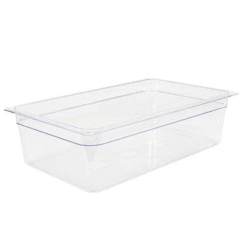 GN 1/1 Polycarbonate Gastronorm 150mm Clear