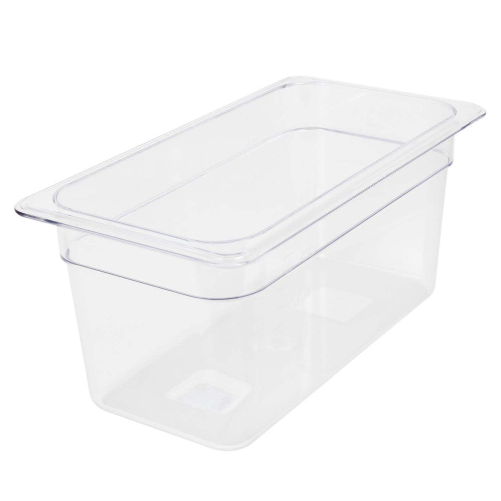 Clear Polycarbonate GN 1/3 Gastronorm Food Pan Container 150mm