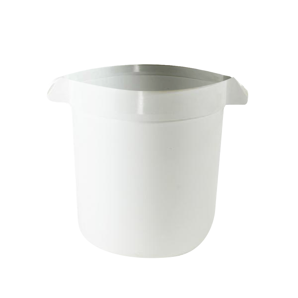 20 Gal Plastic Trash Can w/o Lid White
