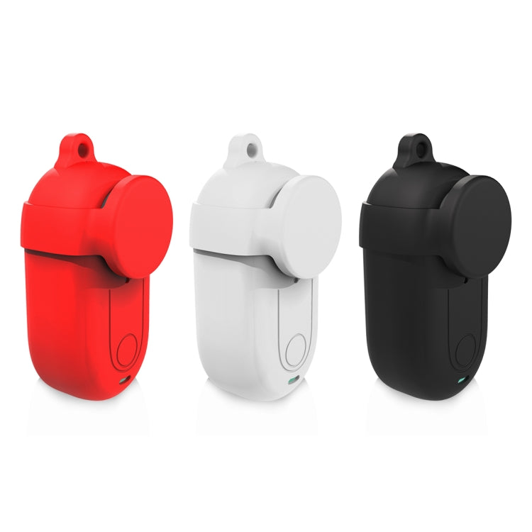 For Insta360 GO 3 PULUZ Camera Silicone Case with Lens Cover (White)