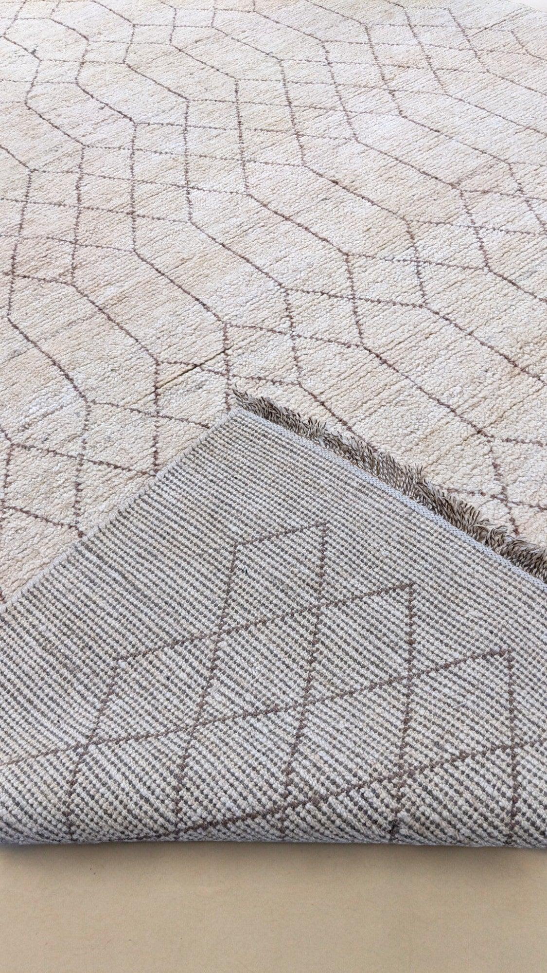 Bazm Hand Knotted Rug - 278 x 189 cm