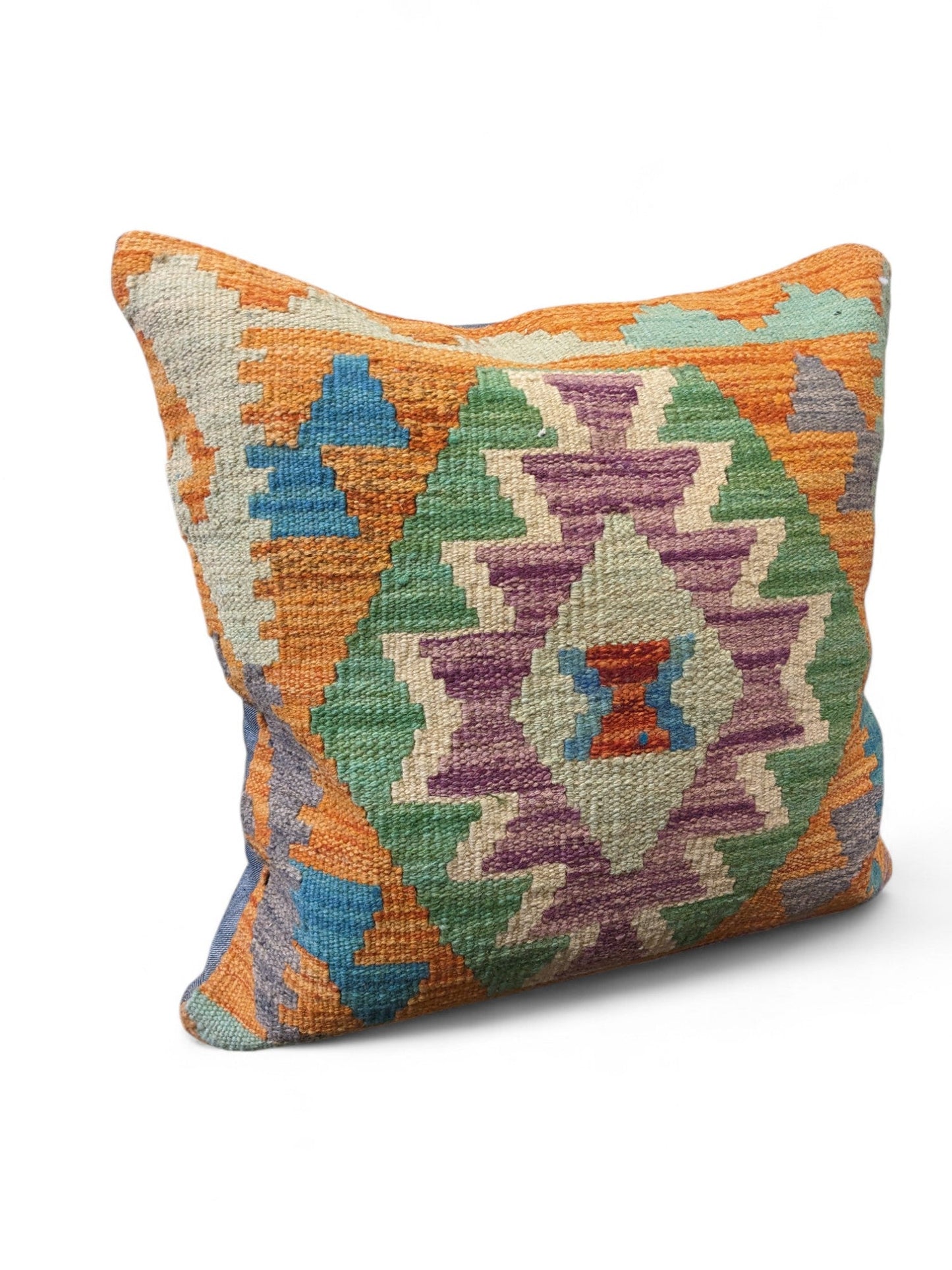 Afghan Kilim Cushion Cover - 45 x 45 cm