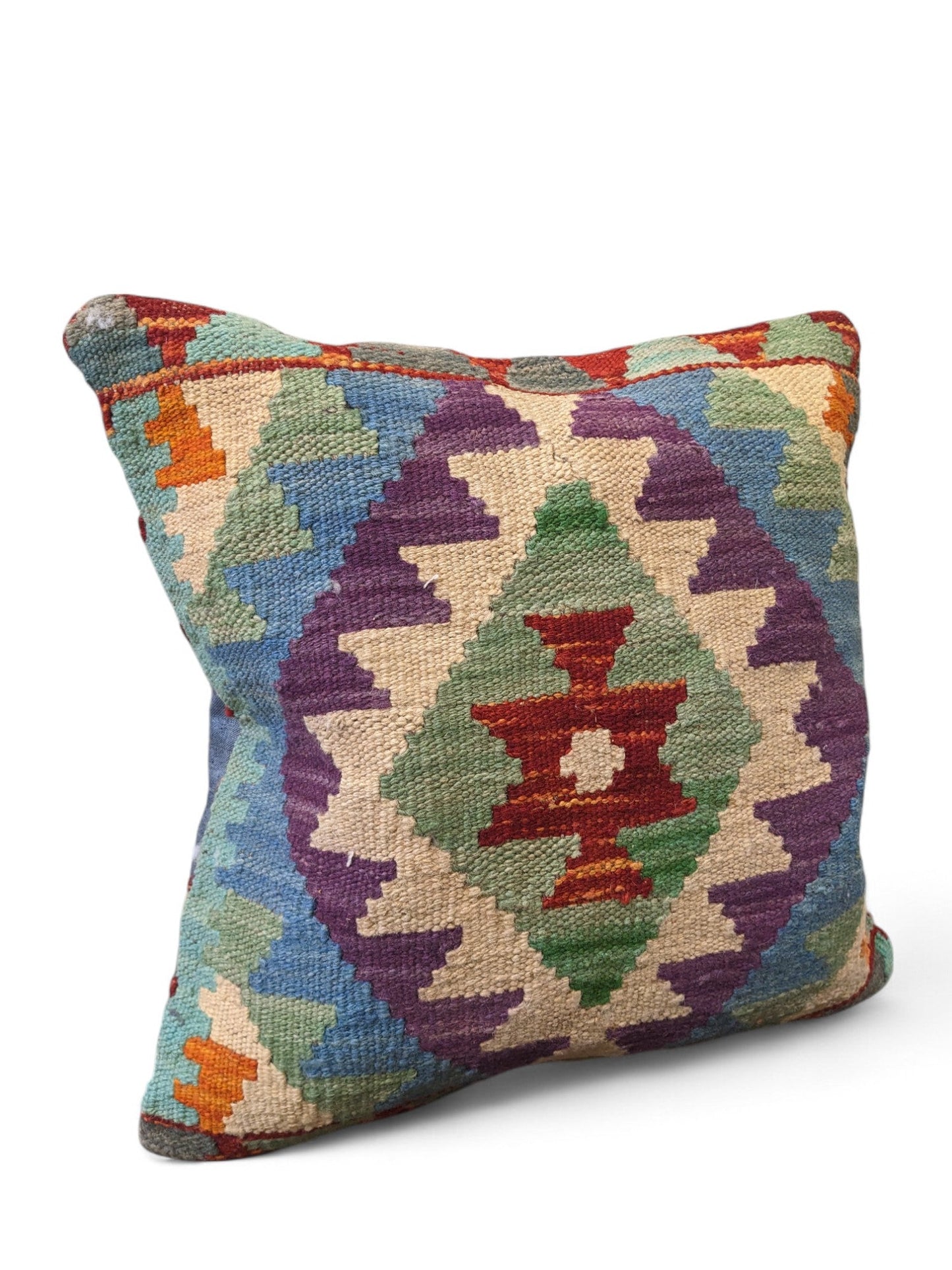 Afghan Kilim Cushion Cover - 45 x 45 cm