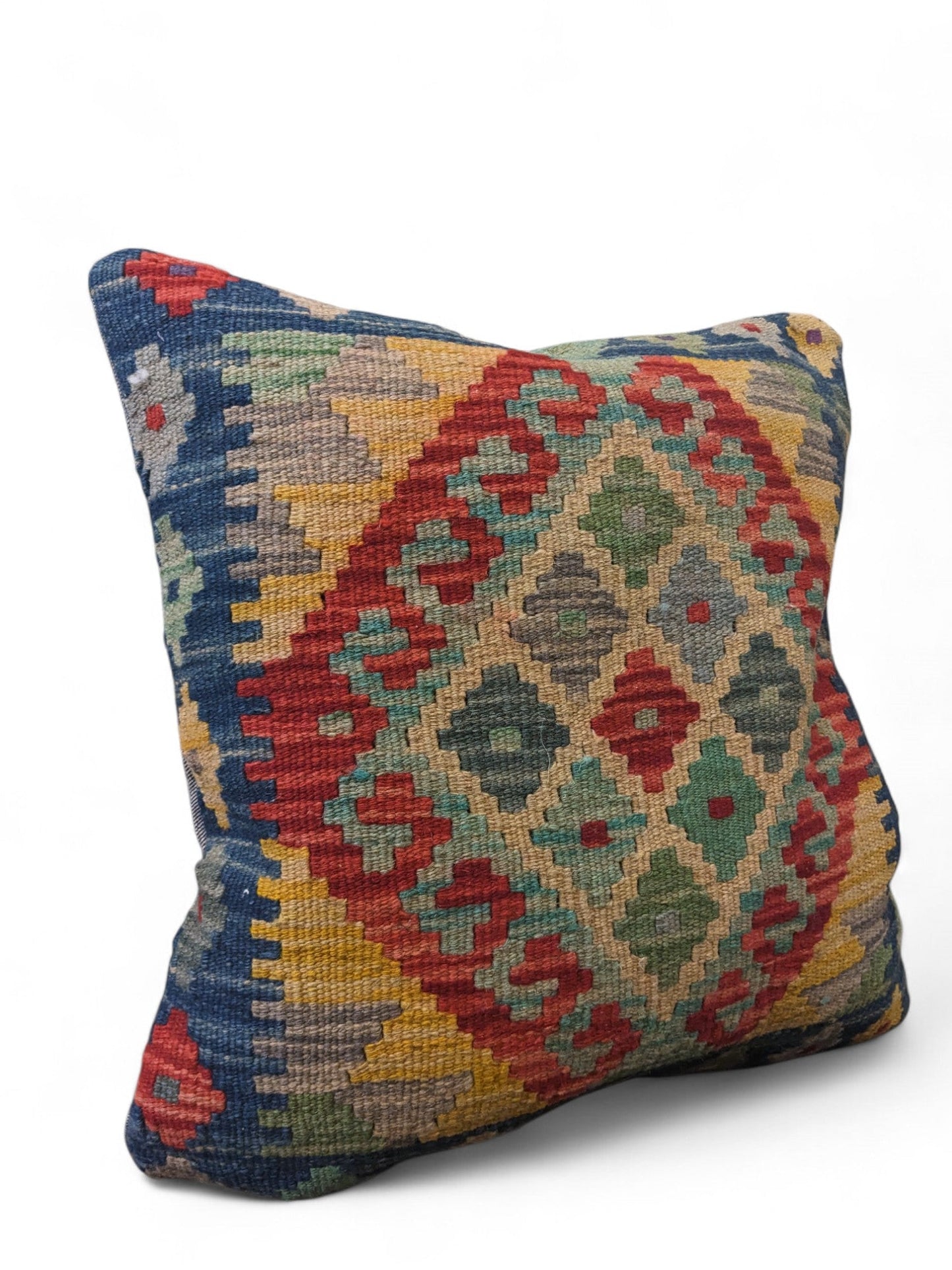 Afghan Kilim Cushion Cover - 45 x 45 cm