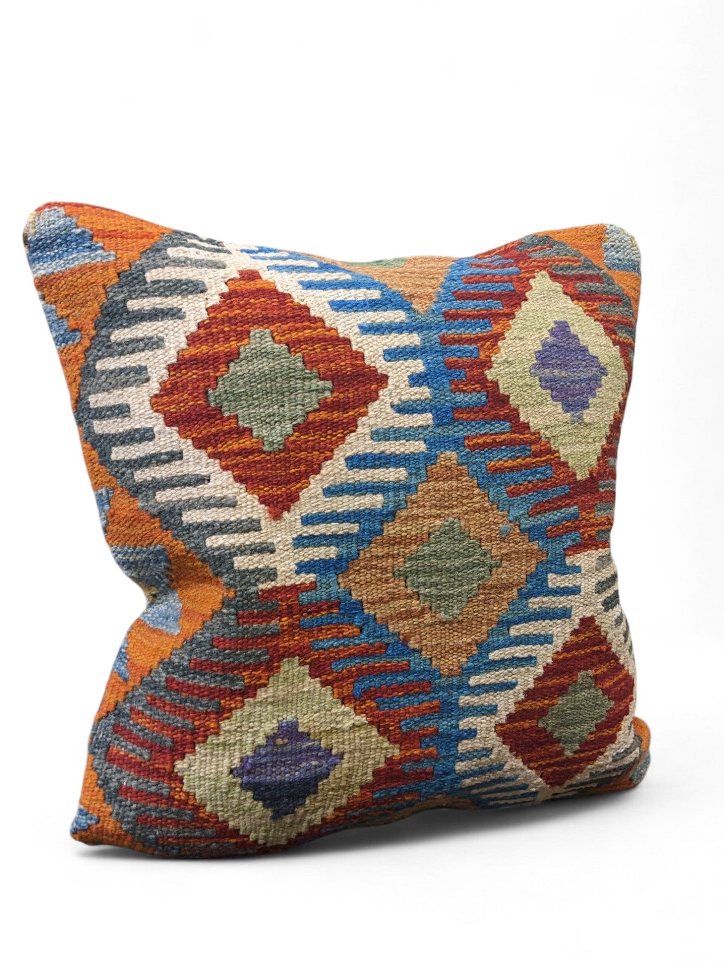 Afghan Kilim Cushion Cover - 45 x 45 cm