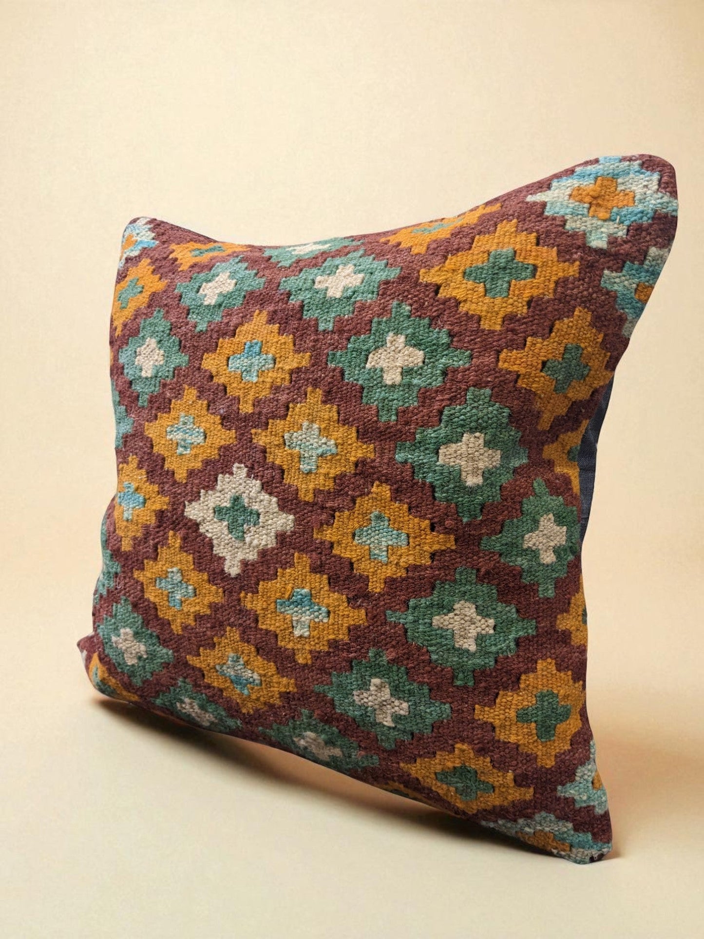 Afghan Kilim Cushion Cover - 45 x 45 cm