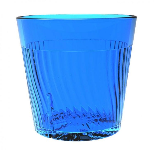 Belize Blue Rock Glass Tumbler 240ml - Pack of 12