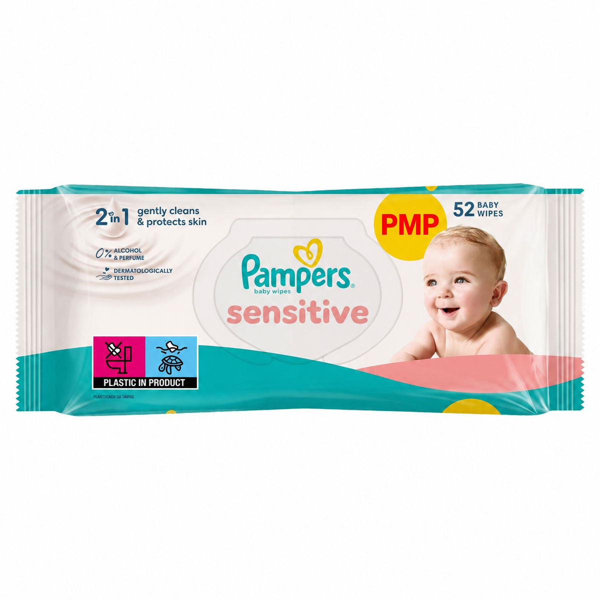Pampers Baby Wipes 1 Pack = 52 Wipes PMP