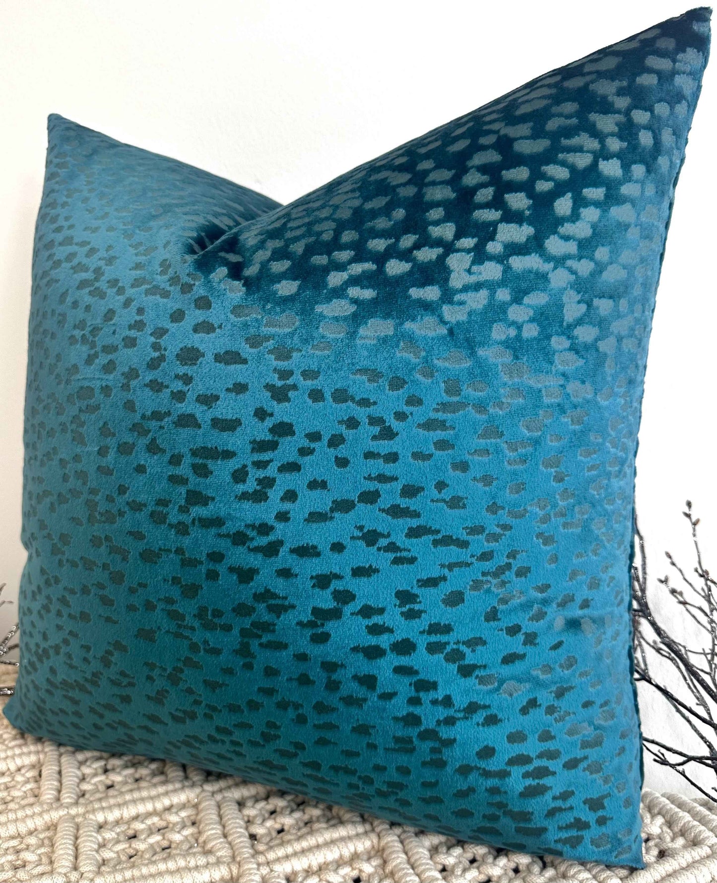 The Couture Cushion - The Peacock Asics - Style No. 170