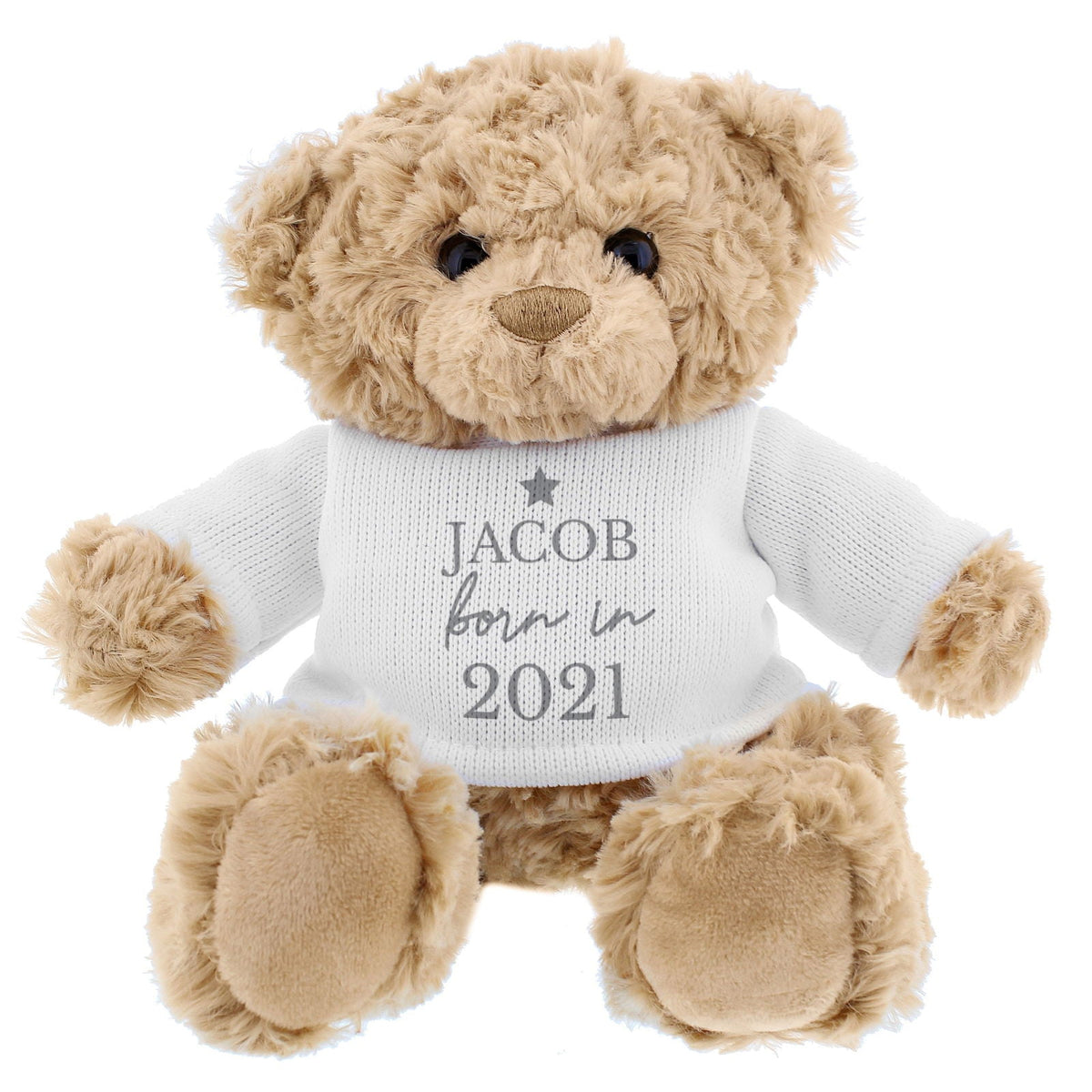 Personalised Born In (Year) Teddy Bear