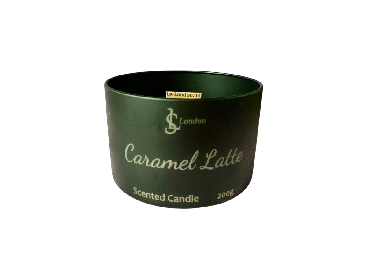 Caramel Latte Luxury Scented Candle Tin 200g