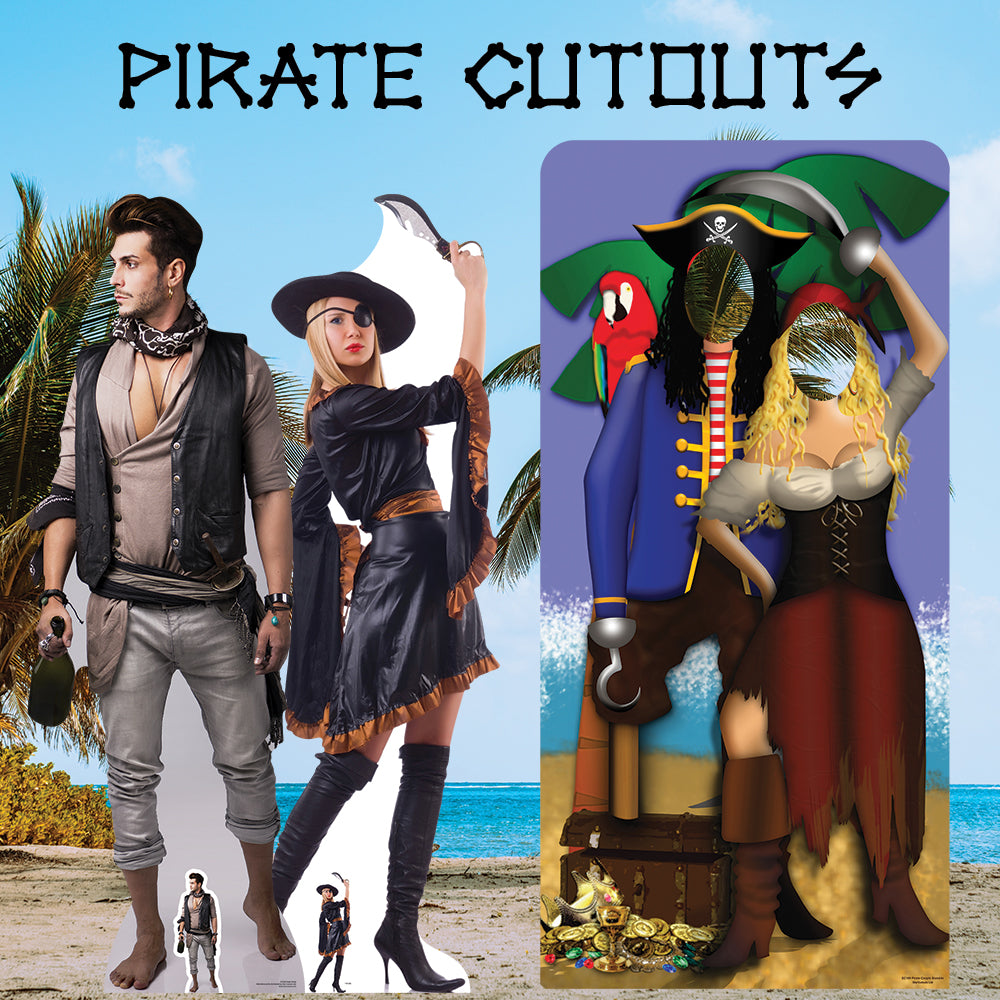 SC1345 Pirate Ship Adventure (Star Mini) Cardboard Cut Out Height 90cm