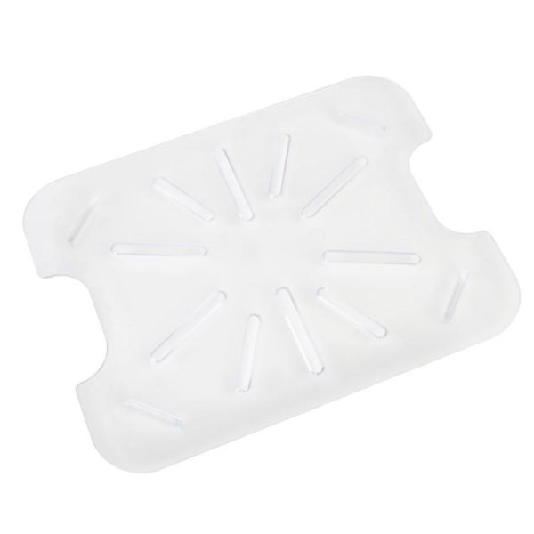 GN 1/4 Polycarbonate Gastronorm Drain Shelf Clear