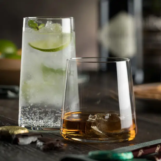 Mode Highball Glasses - 430ml - Set of 6