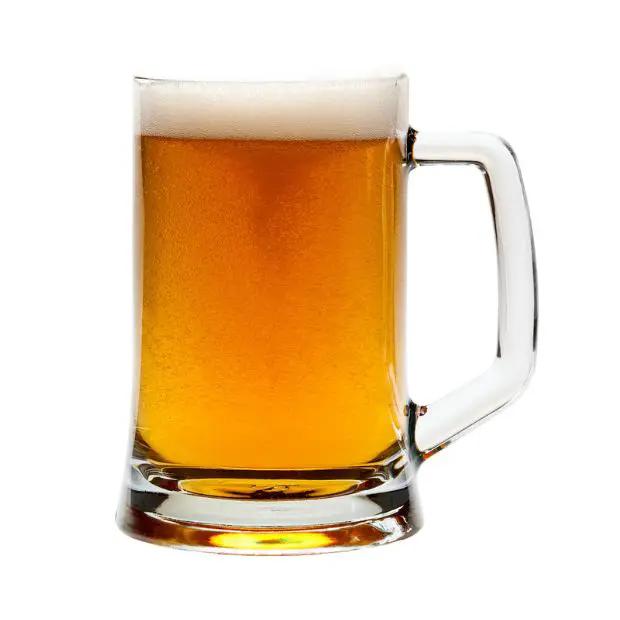 Large Straight Sided Glass Tankard - 670ml