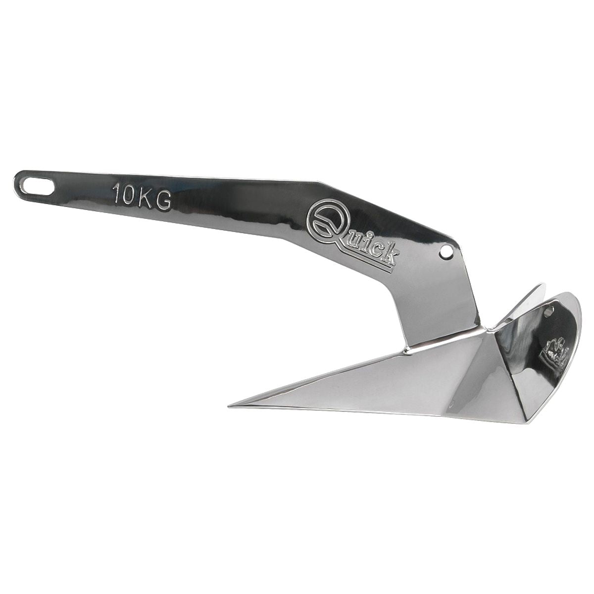 Quick Plow Anchor (10Kg / Stainless Steel AISI 316)