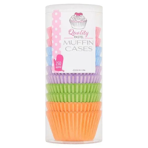 Quality Pastel Muffin Cases - Sets of 250