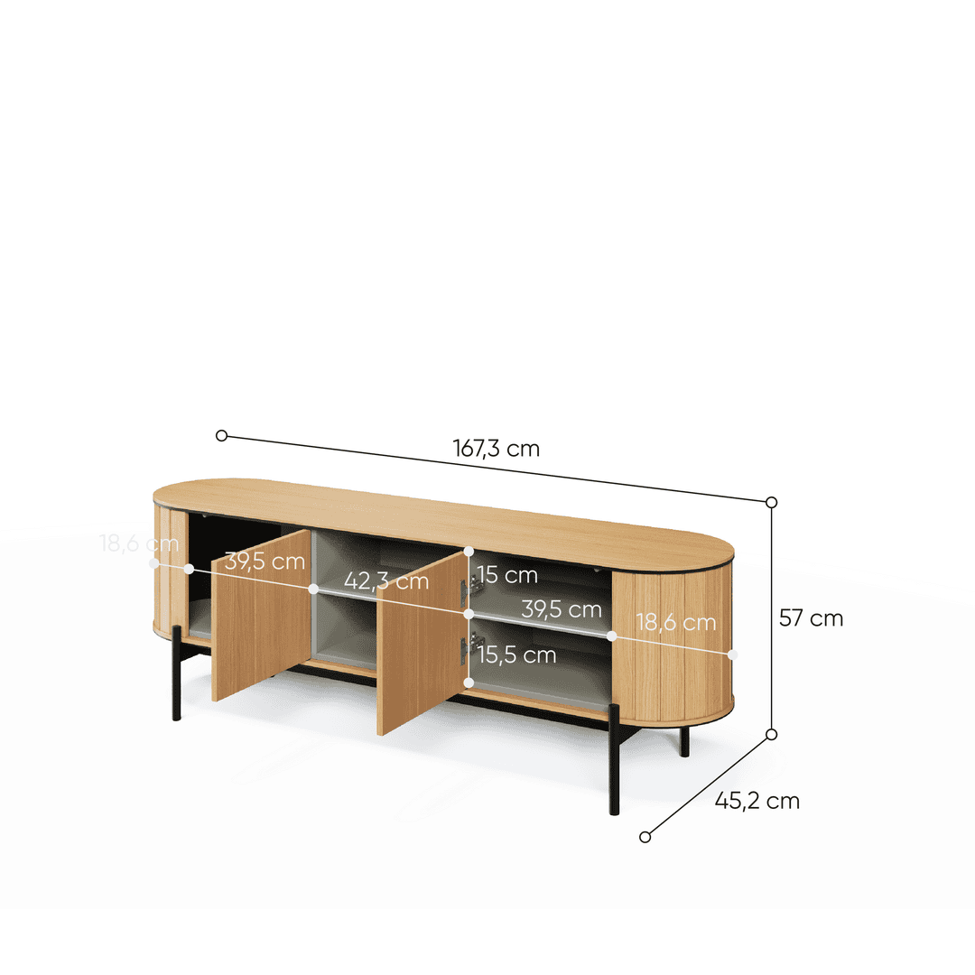 Rotto RT-05 TV Cabinet 167cm