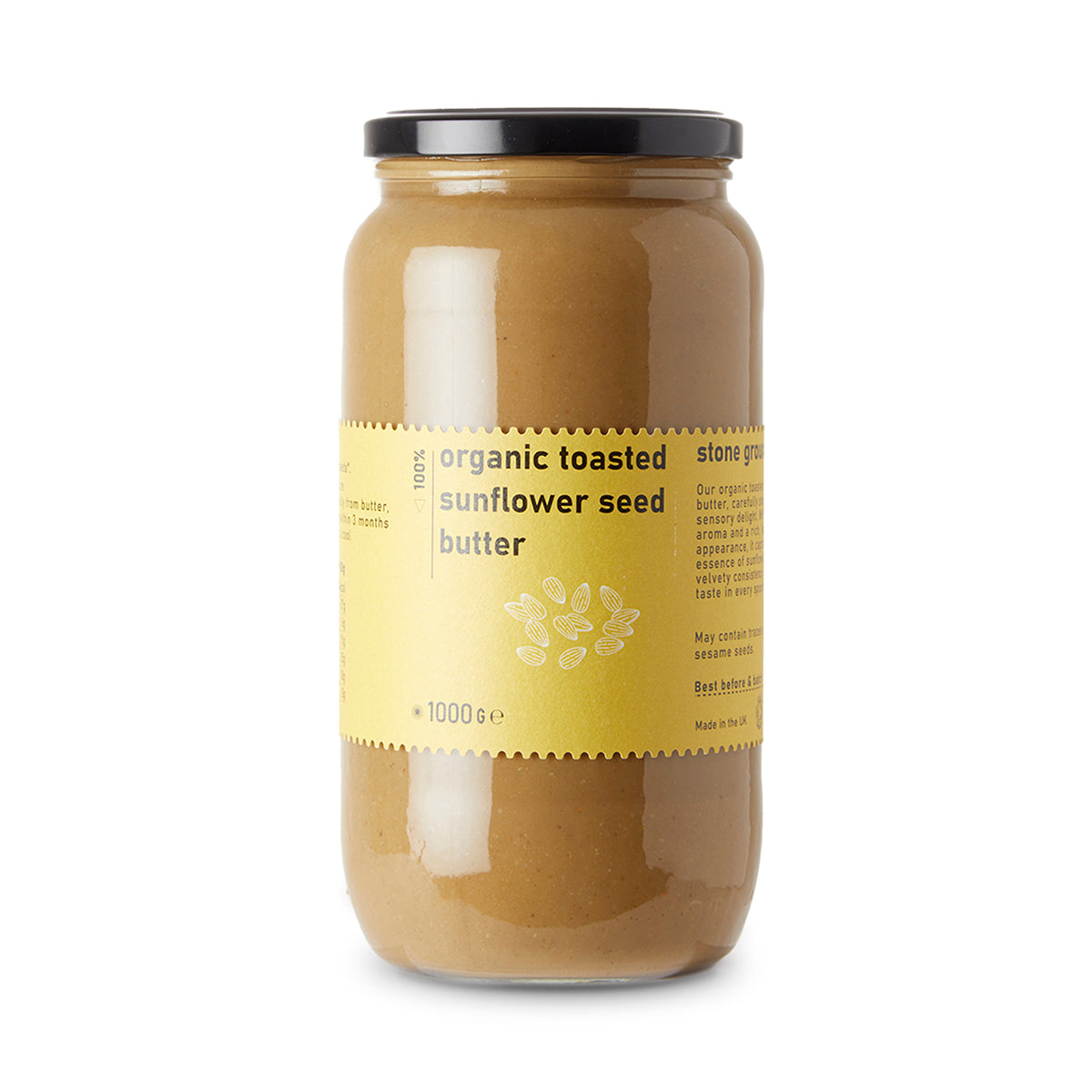 Organic Toasted Sunflower Seed Butter - RAWGORILLA
