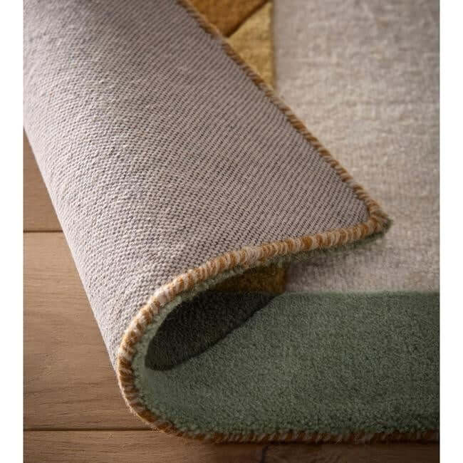 Retro Deco Rug Abstract Design