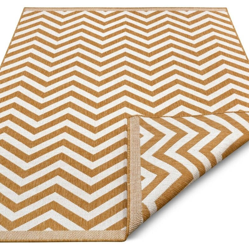 Palma Reversible Indoor-Outdoor Rug Chevron Design