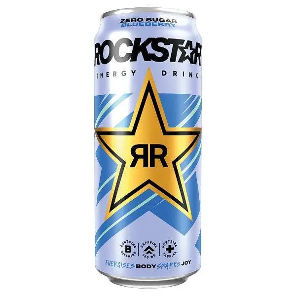 Rockstar Blueberry Energy Drink (Case of 12)