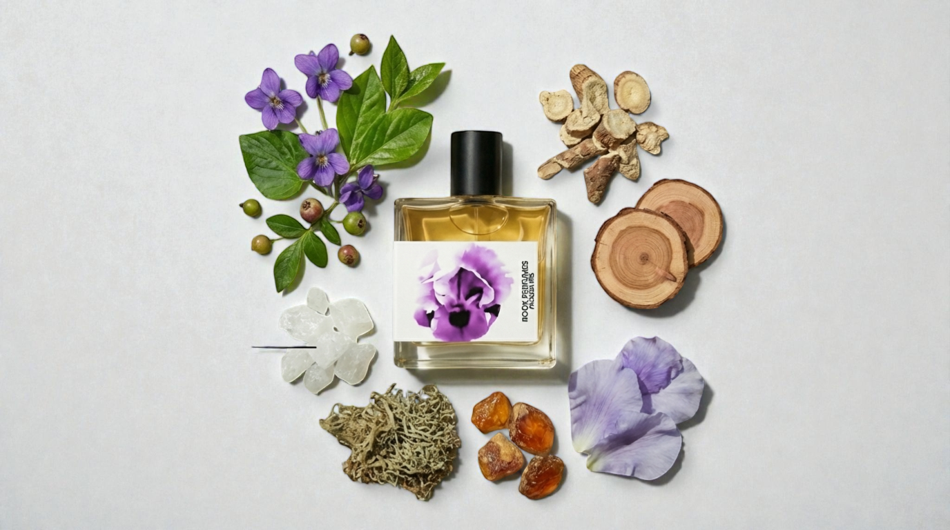 Faqqua Iris: A Scent for Gaza 30ml | Royal Iris and Oak Moss