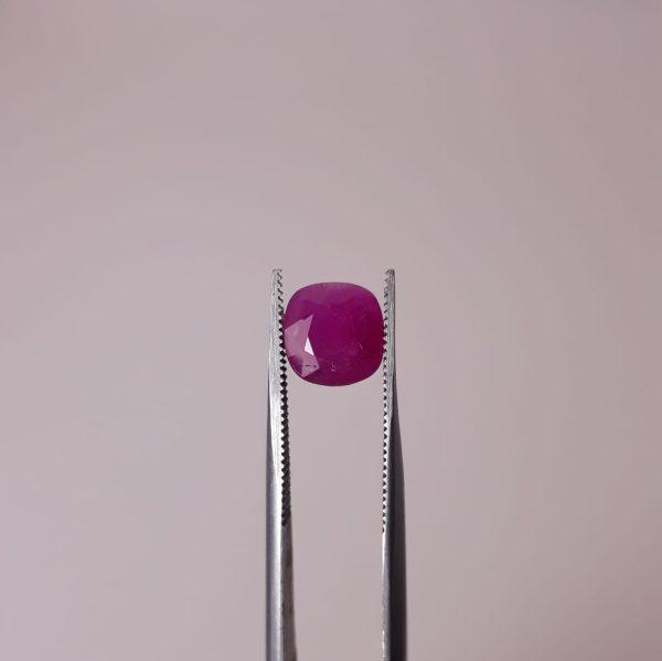 3.4ct Ruby - Pink Ruby - Yaqoot, RatnaRaj, Yakkut - July Birthstone - 8x8mm