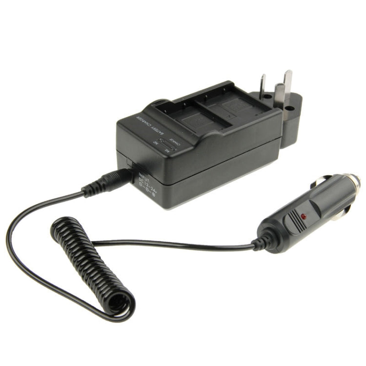 3 in 1 Digital Camera Dual Battery Car Charger for GoPro HERO3+ / 3 AHDBT-201 / AHDBT-301, EU Plug, US Plug, UK Plug, AU Plug