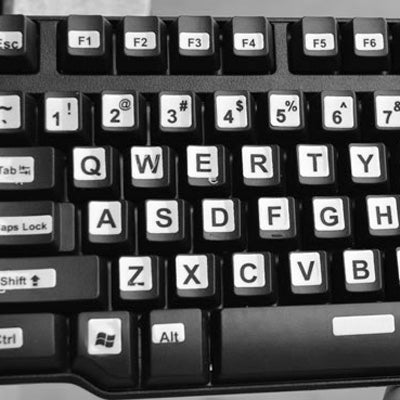 French & Arabic Learning Keyboard Layout Sticker for Laptop / Desktop Computer Keyboard, French & Arabic