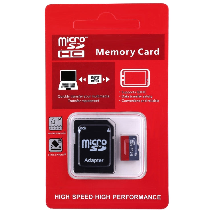 64GB High Speed Class 10 TF/Micro SDHC UHS-1(U1) Memory Card, Write: 15mb/s, Read: 30mb/s (100% Real Capacity)