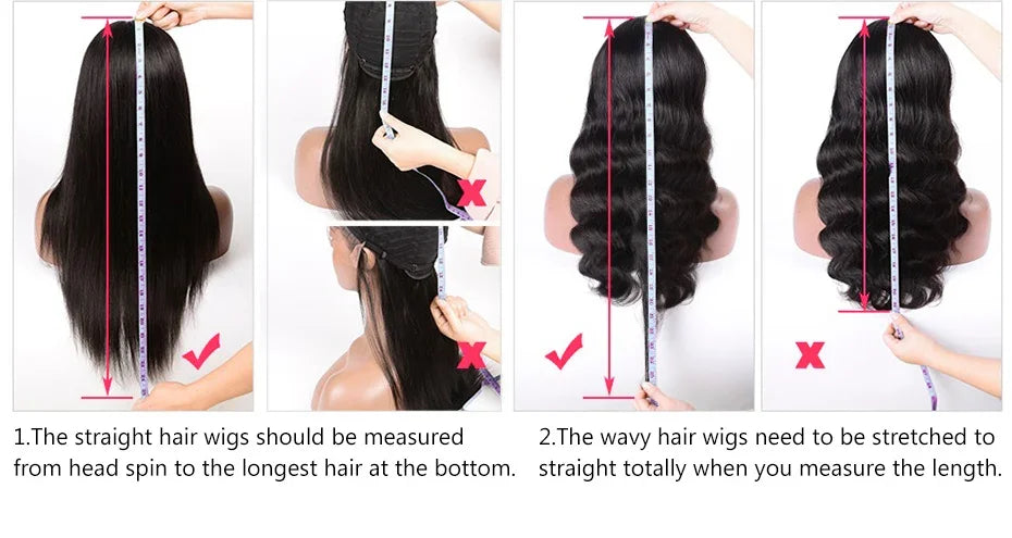 Body Wave 4x4 HD Lace Closure Glueless Wig Human Hair 180% Vietnamese 13x4 13x6 360 Transparent Lace Frontal Brazilian Wig Sale