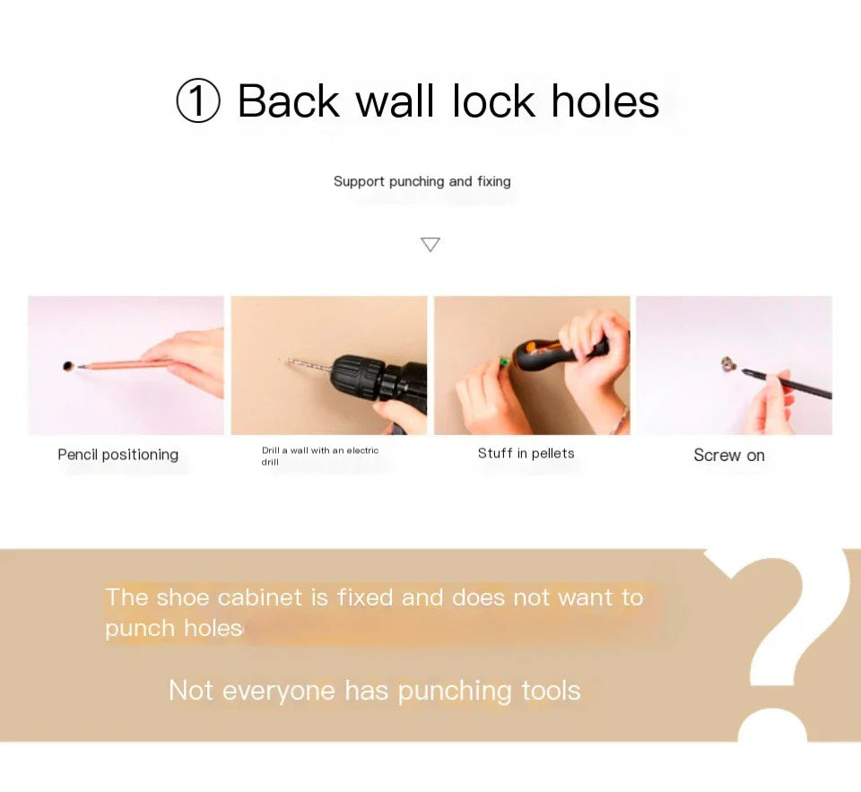 Flip Over Shoe Cabinet Simple Modern Door-side Tip-up Shoes Rack Ultra-thin Economical Home Multi-functional Assembled Shoe Rack