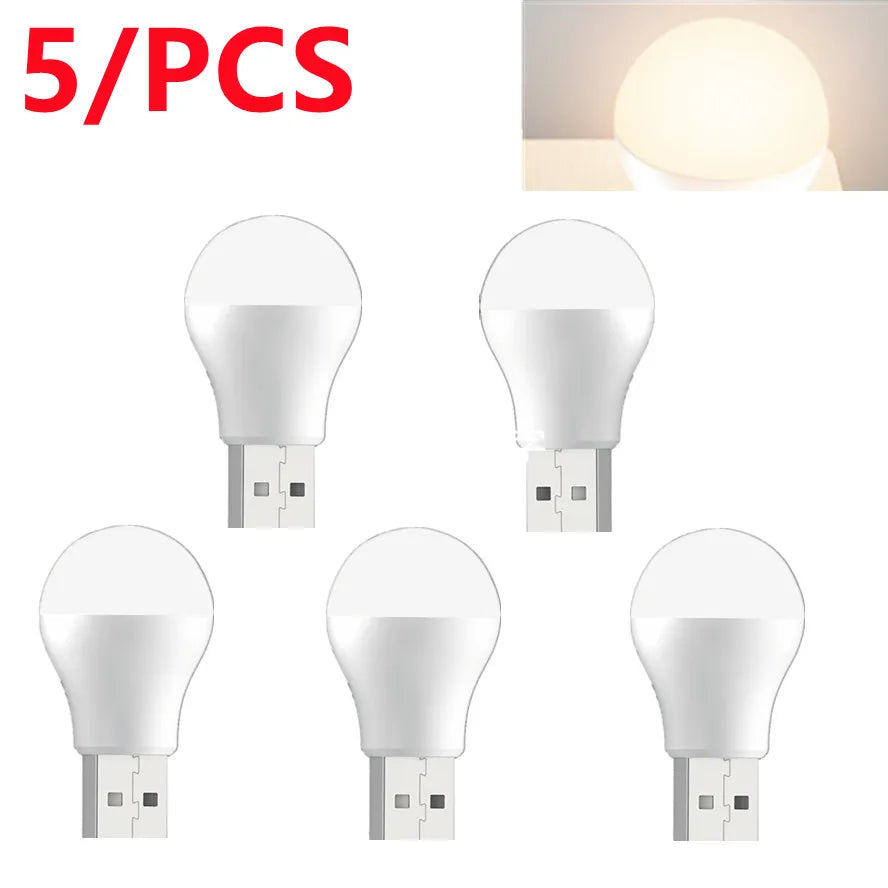 USB LED Plug Lamp
