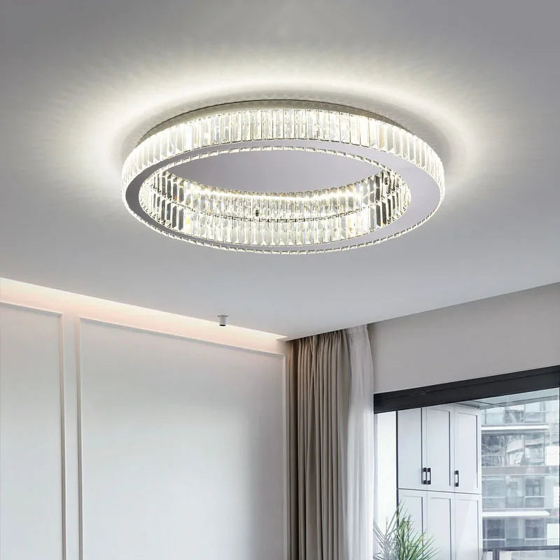 Modern Gold Crystal  Ceiling Chandelier  Led Indoor Lighting Decor
