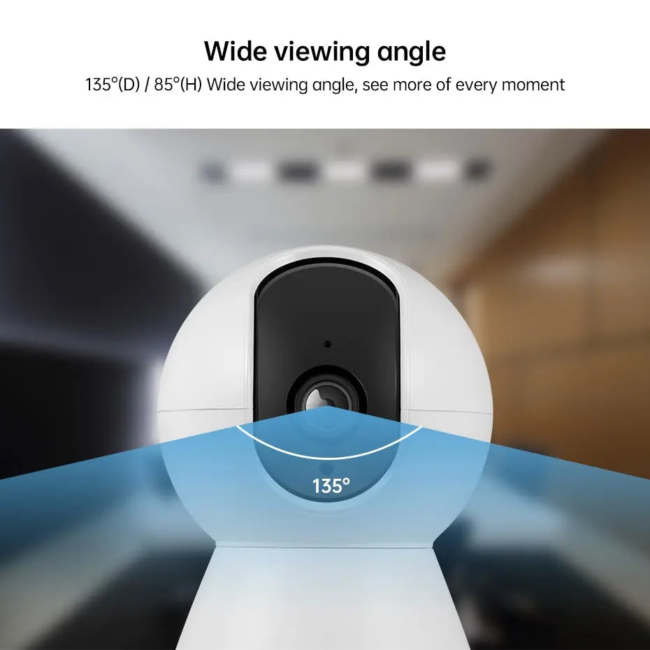 Indoor Wireless Home Security AI Human Detect camera