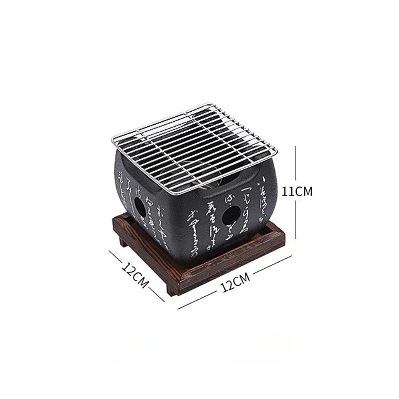 Bbq Grill Outdoors Barbecue Grill Furnace Stove Barbecue Portable Grill Outdoor Stove Save Space Charcoal Furnace High-capacity