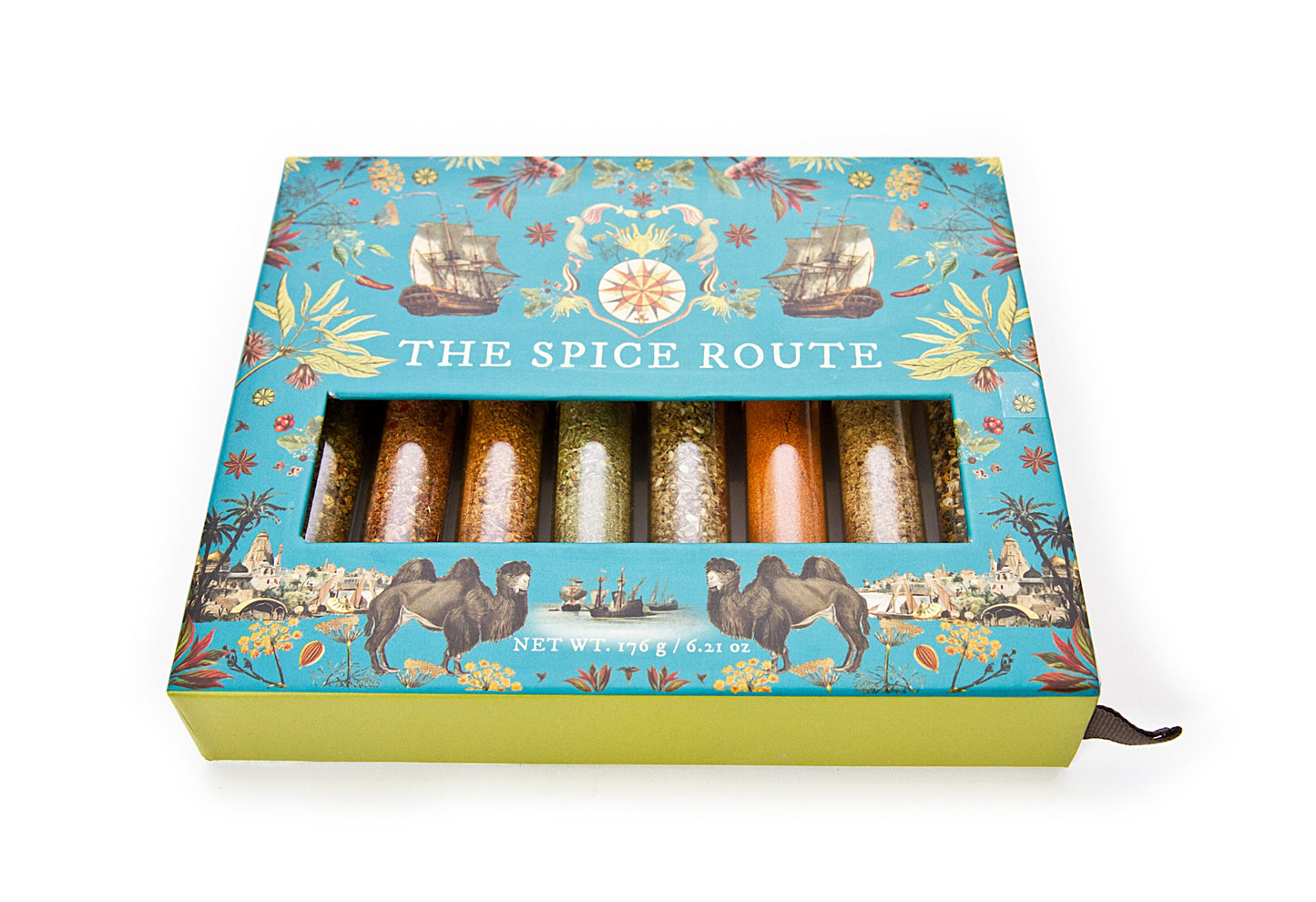 eat.art Spice Route Premium Selection | Around The World Spice Set | Includes Own Spice Stand