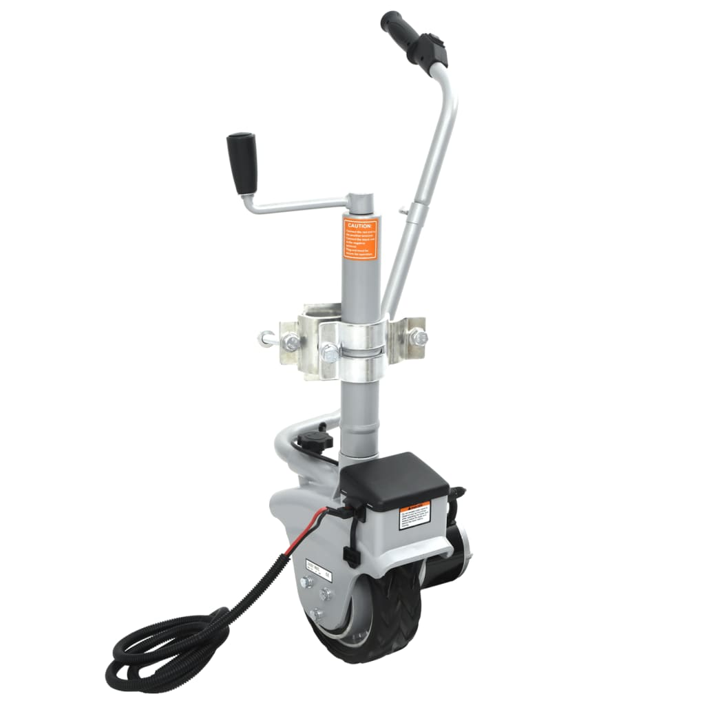 vidaXL vidaXL Aluminium Motorised Jockey Wheel Trailer Mover 12 V 350 W