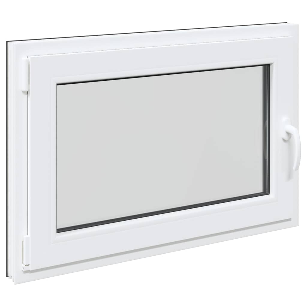 vidaXL Basement Window RISOR 60x100 cm Tilt&Turn DIN Left Anthracite