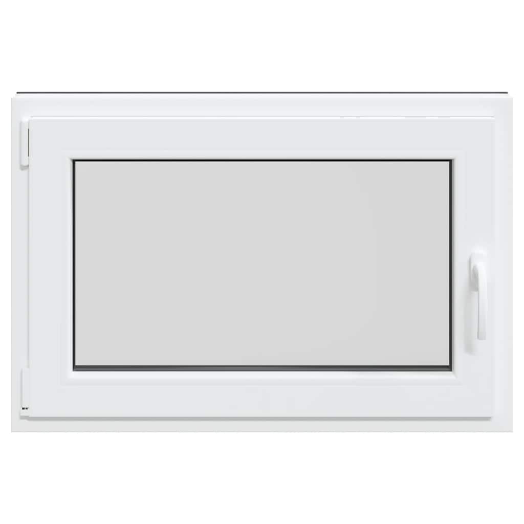 vidaXL Basement Window RISOR 60x100 cm Tilt&Turn DIN Left Anthracite