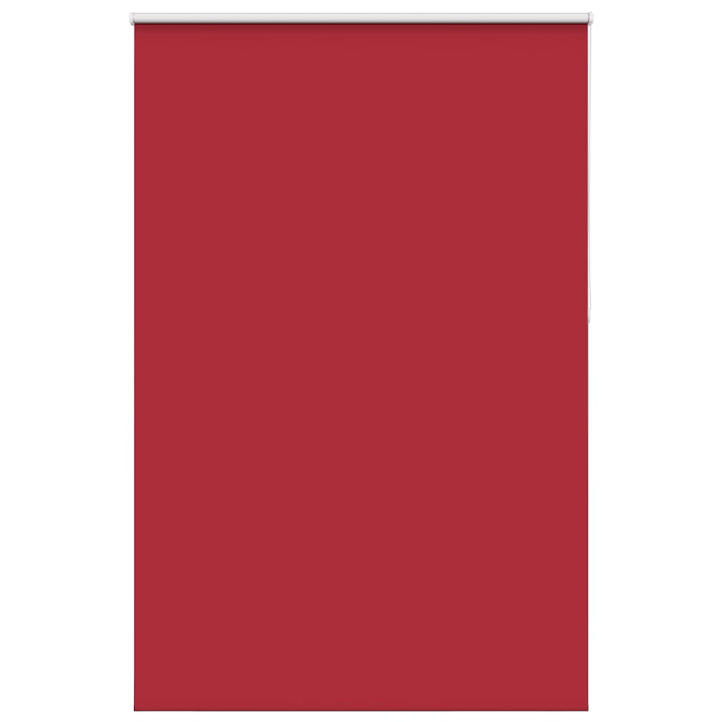vidaXL Roller Blind Blackout Red 150x210 cm Fabric Width 146.6 cm Polyester