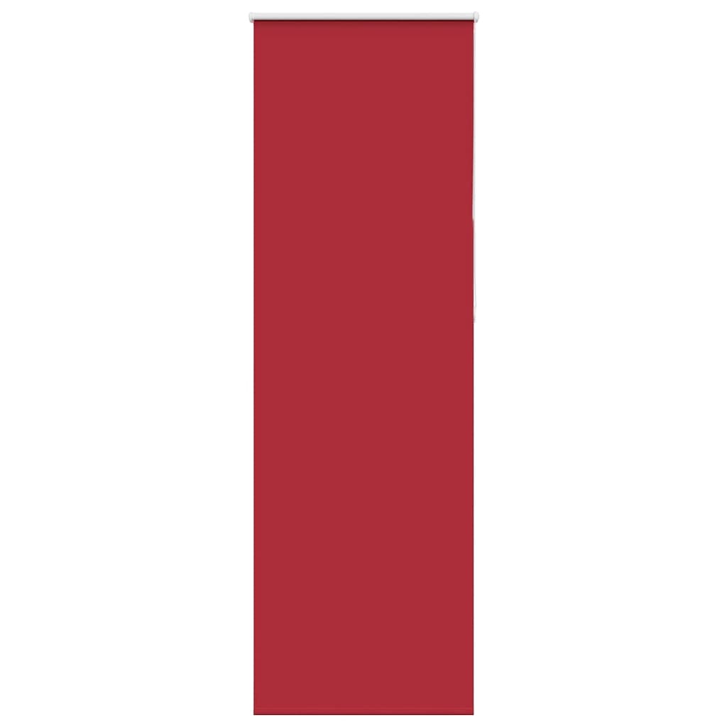 vidaXL Roller Blind Blackout Red 75x210 cm Fabric Width 70.7 cm Polyester