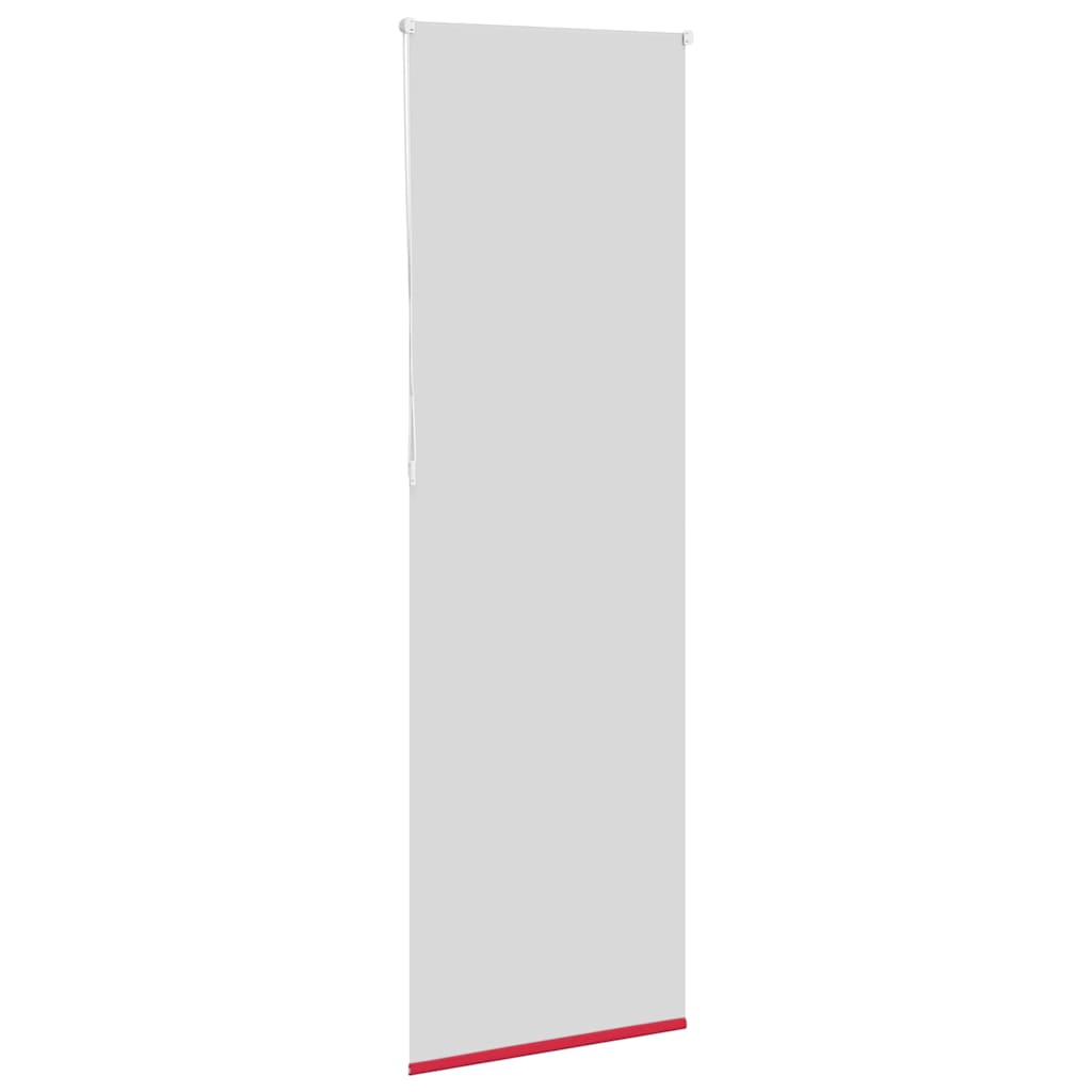 vidaXL Roller Blind Blackout Red 75x210 cm Fabric Width 70.7 cm Polyester