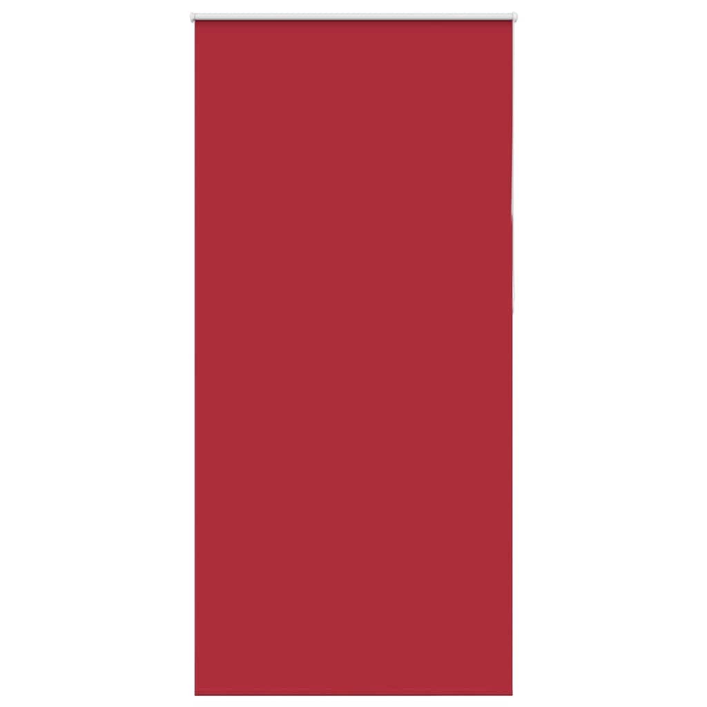 vidaXL Roller Blind Blackout Red 105x230 cm Fabric Width 100.7 cm Polyester