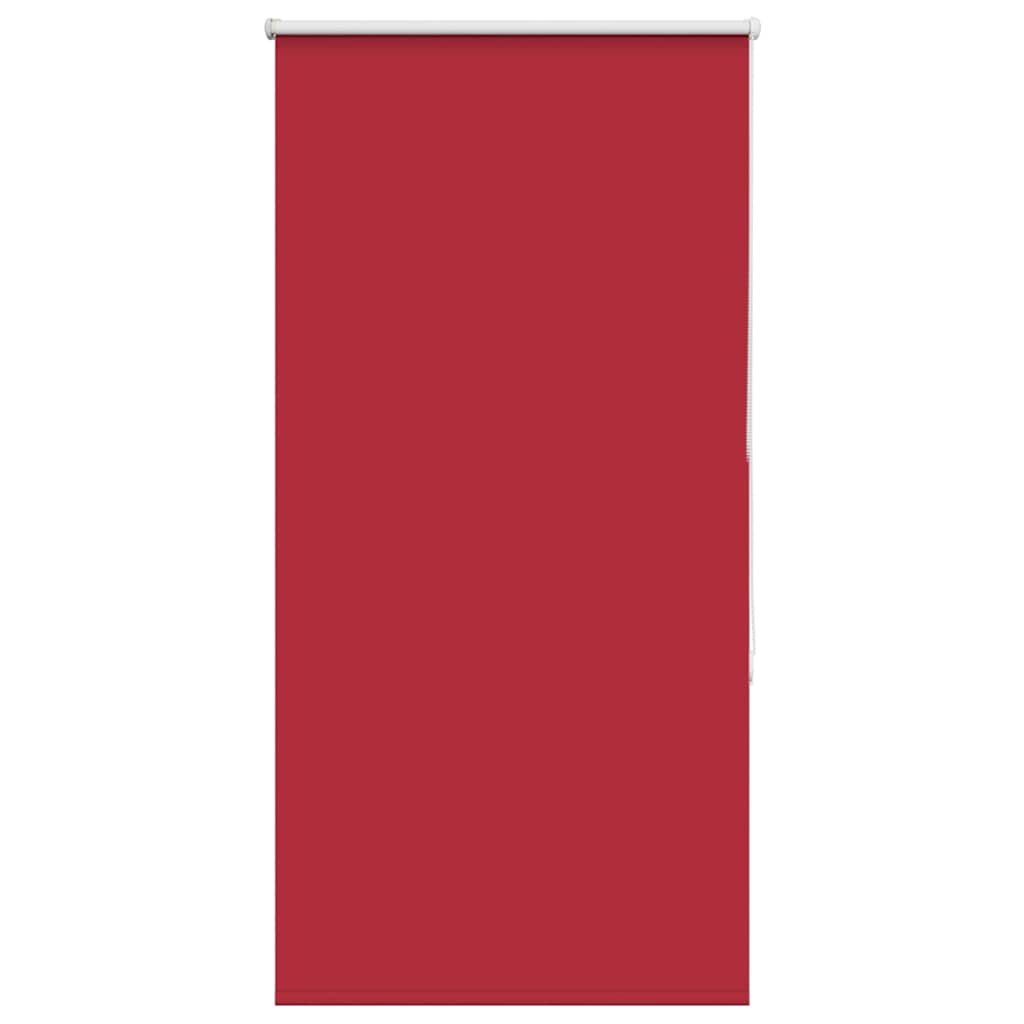 vidaXL Roller Blind Blackout Red 85x175 cm Fabric Width 80.7 cm Polyester