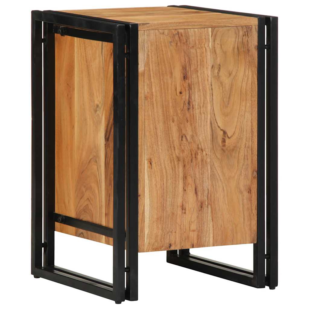 vidaXL Bedside Cabinet 40x40x59 cm Solid Wood Acacia