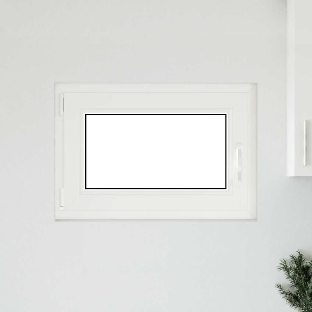 vidaXL Basement Window "RISOR" 60x90 cm Tilt&Turn DIN Left Anthracite