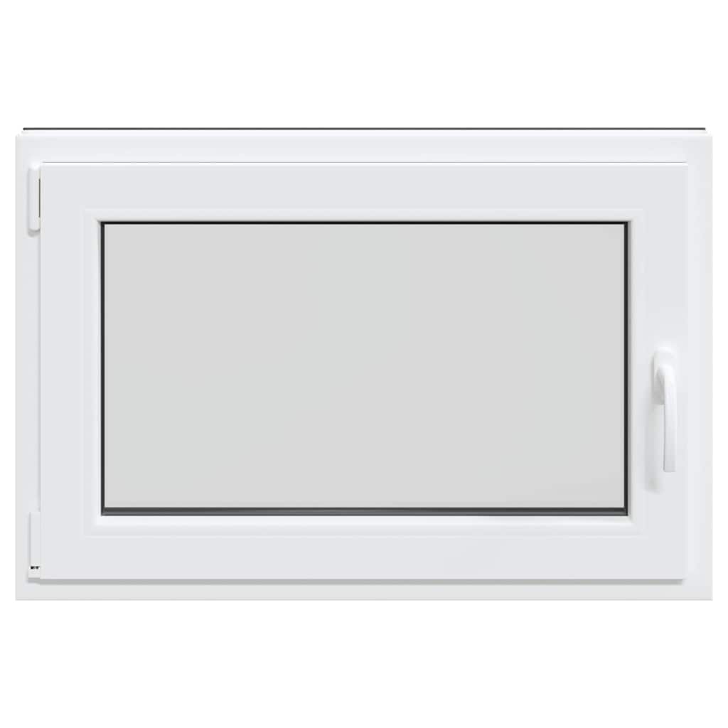 vidaXL Basement Window "RISOR" 60x90 cm Tilt&Turn DIN Left Anthracite